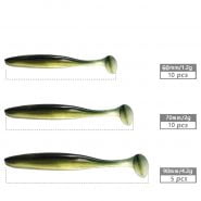 خرید لوازم ماهیگیری 10pcs/Lot Silicone Soft Lures Fishing Bait 1.2g 2g Sea Fishing Bass Pike Swimbait Wobblers Artificial Tackle