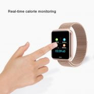 خرید ساعت هوشمند از علی اکسپرس 2020 Ladies Sport Bracelet Smart Watch Women Smartwatch Men Smartband for IOS Android Waterproof Fitness Tracker Smart Clock Men