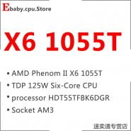 خرید سی پی یو از علی اکسپرس AMD Phenom II X6 1055T 1055 2.8G 125W Six-Core CPU processor HDT55TFBK6DGR Socket AM3