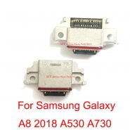 خرید برد شارژ گوشی از علی اکسپرس Original For Samsung Galaxy A8 2018 A530 A730 SM-A530F SM-A530DS Type-C USB Charging Dock Port Connector Board Socket Parts