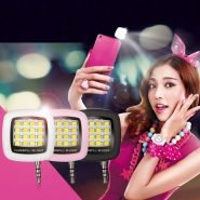 فلش دوربین سلفی Universal Selfie LED Ring Flash Light Portable Mobile Phone 36 LEDS Selfie Lamp Luminous Ring Clip For iPhone 8 7 6 Plus Samsung