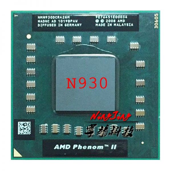 خرید سی پی یو با سوکت AMD Phenom II Quad-Core Mobile N930 2.0 GHz Quad-Core Socket S1