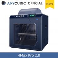 خرید پرینتر سه بعدی از علی اکسپرس ANYCUBIC New FDM 3D Printer 4Max Pro 2.0 with