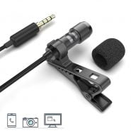 خرید میکروفون FIFINE Lavalier Lapel Microphone for Cell Phone DSLR Camera