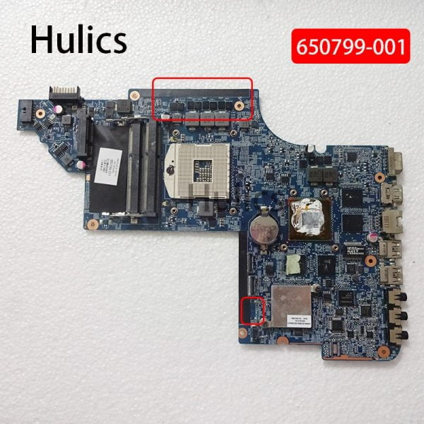 خرید مادربرد لپ تاپ از علی اکسپرس Hulics-placa base Original HM65 DDR3 para HP Pavillion