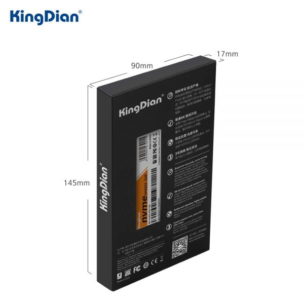 KingDian M2 SSD NVME SSD 128GB 256GB 512GB 1TB SSD M.2 2280 PCIE Internal Solid State Drive Hard Disk hdd for Laptop Desktop