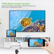 خرید پروژکتور ThundeaL TD60 Mini Projector Portable WiFi Android 6.0