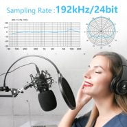 خرید میکروفون مناسب پادکست از علی اکسپرس MAONO AU-A04 USB Microphone Kit 192KHZ/24BIT Professional Podcast
