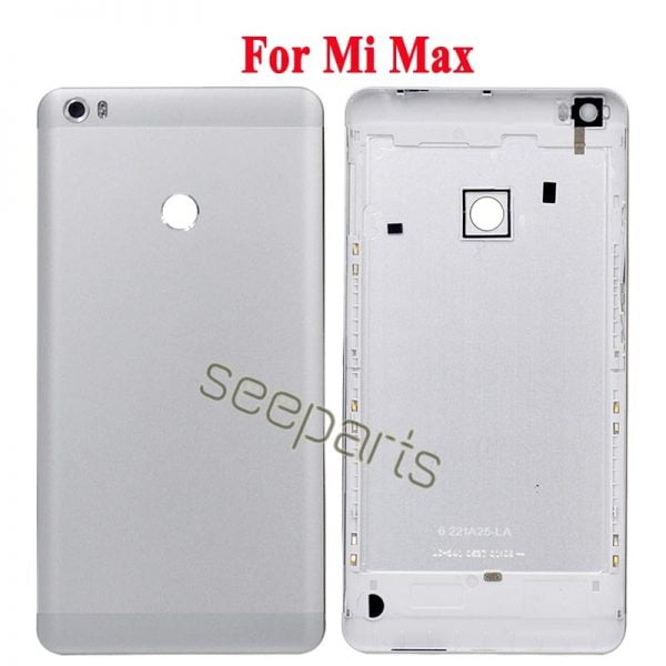 خرید درب باتری گوشی می مکس 3 For Xiaomi Mi MAX 3 Battery Cover Door Housing Back Housing Case