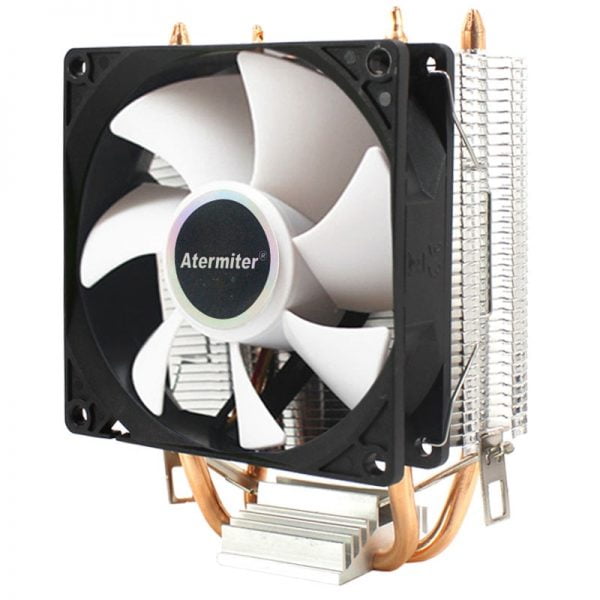 خرید خنک ننده سی پی یو از علی اکسپرس CPU Cooler High Quality 6 Heat-Pipes Dual-Tower Cooling 9cm RGB Fan LED Fan Support 3 Fans 3PIN