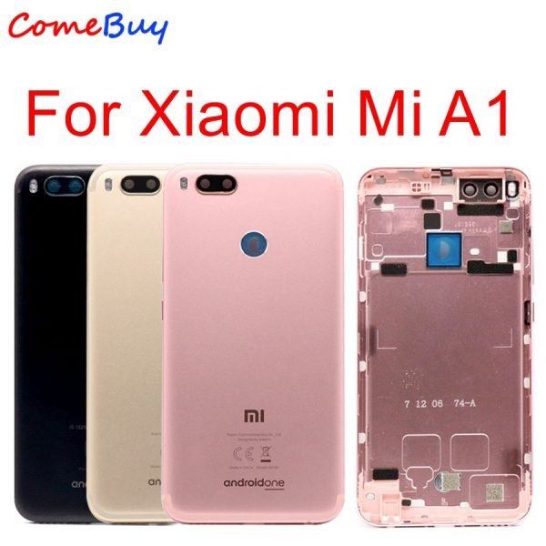 خرید درب باتری گوشی شیائومی می ا For Xiaomi Mi A1 Battery Cover MiA1 Rear Door Back Housing Case For Xiaomi Mi 5X A1
