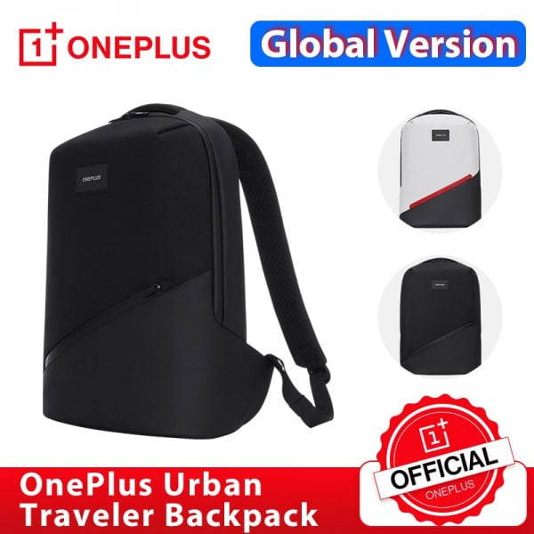 خرید کوله پشتی وان پلاس از علی اکسپرس OnePlus Urban Traveler Backpack Charcoal Charcoal Black Arctic White 9