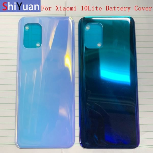 خرید درب پشت گوشی می 10 لایت از علی اکسپرس Original Battery Case Cover Rear Door Housing Back Case For Xiaomi Mi 10 Lite