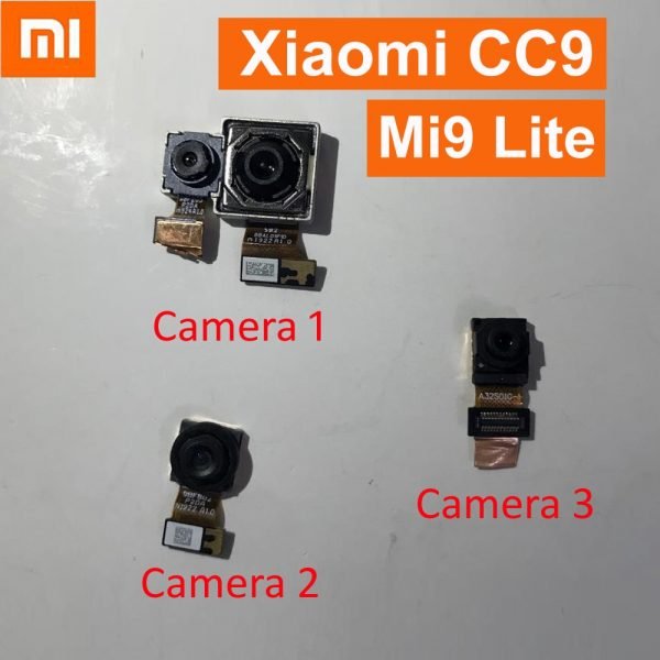 خرید لنز دوربین اصلی شیائومی می 9 لایت از علی اکسپرس Original For Xiaomi CC9 Mi 9 Lite Rear Back Big Camera Module Flex Cable For MI 9 Lite