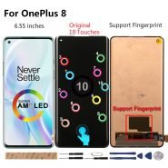 خرید تاچ و ال سی دی گوشی وان پلاس 8 Raugee Original Display For OnePlus 8 LCD Amoled