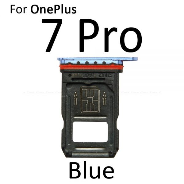 خرید اسلات سیم کارت گوشی های وان پلاس از علی اکسپرس Sim Card Tray For Oneplus 6 6T 7 8 Pro