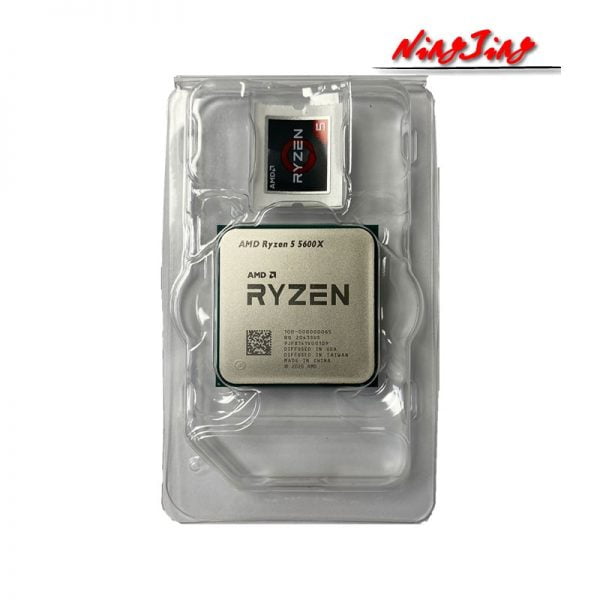 خرید سی پی یو AMD Ryzen 5 5600X R5 5600X 3.7 GHz 6-Core 12-Thread CPU Processor 7NM 65W L3=32M 100-000000065 Socket AM4 New but without cooler