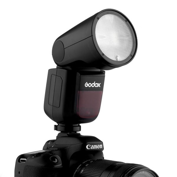 خرید فلش دوربین از علی اکسپرس Godox V1 Flash V1S/V1N/V1C TTL Li-ion Round Head Camera Speedlight Flash For Sony/Nikon/Canon/Fujifilm/Olympus