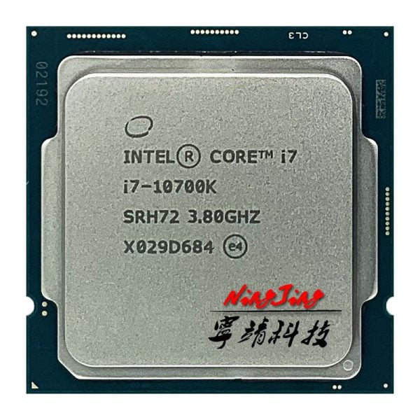 خرید سی پی یو از علی اکسپرس Intel Core i7-10700K i7 10700K 3.8 GHz Eight-Core 16-Thread CPU Processor L2=2M L3=16M 125W LGA 1200
