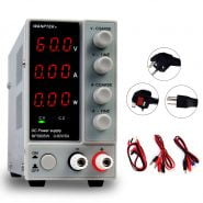 خرید از علی اکسپرس DC Laboratory 30V 10A mini switching regulated lab adjustable dc power supply with Stabilizer power display 60V 5A