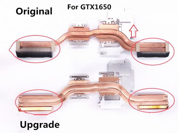 خرید هیت سینک لپ تاپ ایسوس از علی اکسپرس Laptop/ CPU/GPU Cooling Radiator Heatsink for Asus ROG Strix 8 TUF Gaming F15 FA506 FX506 FX506II FX506LH 1650 1660 2060