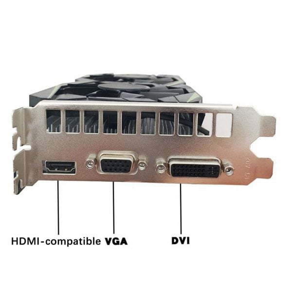 خرید کارت گرافیک از علی اکسپرس Professional GTX1050TI 4GB DDR5 Graphics Card Green 128Bit HDMI DVI VGA GPU Game Video Card For NVIDIA PC