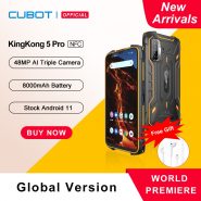 خرید گوشی کوبات Cubot KingKong 5 Pro IP68/IP69K Waterproof Smartphone Rugged Phone 8000mAh 48MP Triple Camera Android 11