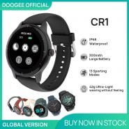 خرید ساعت هوشمند دوجی DOOGEE CR1 Smart watch IP68 Waterproof Bluetooth 5.0 Sleep Monitor Fitness Heart Rate