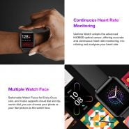 خرید ساعت هوشمند یولفون Ulefone Watch Pro Smartwatch 5ATM Waterproof Band Heart Rate Sleep Monitoring