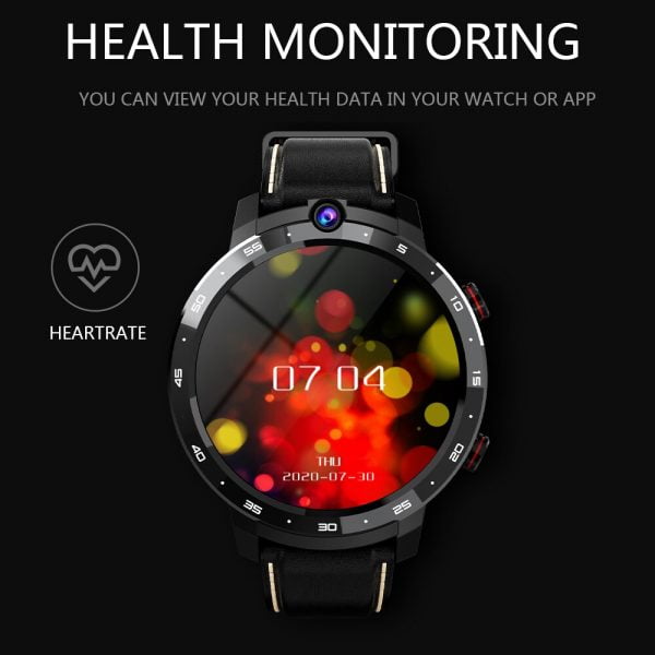 خرید ساعت هوشمند شیائومی LEMFO LEM12 pro 4G Smart Watch Men 4GB 64GB Dual Camera 1800mAh Android 10 Watch Phone WIFI GPS Smartwatch 2020