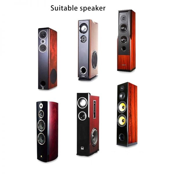 2Pcs Speaker 3 Way Audio Frequency Divider Treble Midrange Bass Crossover Speakers Filter For 8Inch Speaker DIY