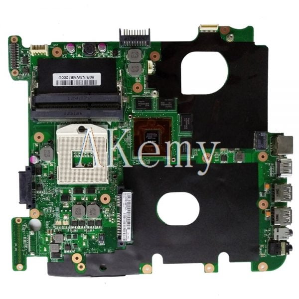 Akemy N43SL motherboard For Asus N43S N43SL N43SN N43SM laptop motherboard tested 100% work original mainboard