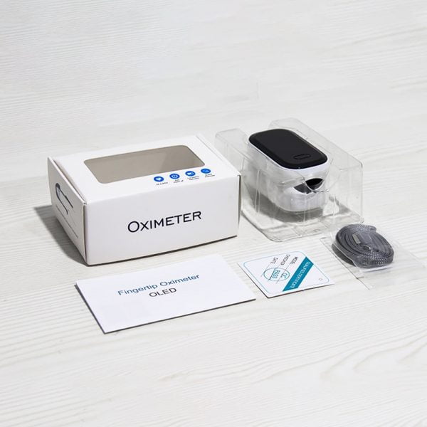 BOXYM Medical Portable Finger Pulse Oximeter blood oxygen Heart Rate Saturation Meter OLED Oximetro de dedo Saturometro Monitor