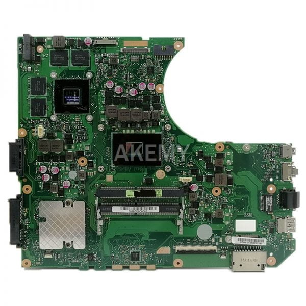 خرید مادربرد لپ تاپ از علی اکسپرس N552VW Laptop motherboard For Asus VivoBook Pro N552VW N552VX original mainboard HM170 I7-6700HQ