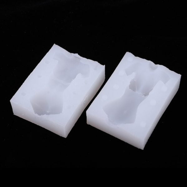 Silicone Female Bust of Body Mould Chocolate Material Dolls Face DIY Mold Kits