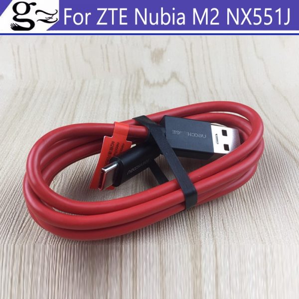 خرید کابل شارژر گوشی نوبیا 2PCS Original For Nubia M2 USB QC4.0 Type-C 26W 5.2A Fast Charging Charger Cable USB-C Cabel for Nubia M2 M 2 NX551J