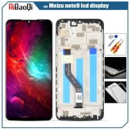Original For Meizu note 9 Touch Screen Digitizer for Meizu note 9 LCD Display 6.2″ Cellphone Black Color IPS 2244*1080