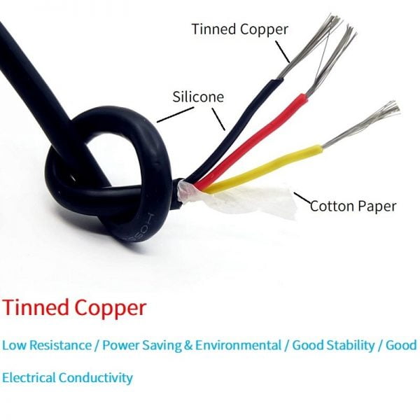 Wire Cable Super Soft Silicone High Temperature Resistance Copper 2 3 4 5 6 7 8 Multi Cores Extra Flexible Power Sheath Wire
