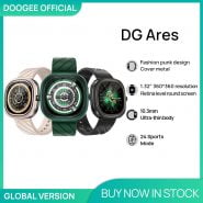 خرید ساعت هوشمند دوجی DOOGEE DG Ares Fashion Punk Design Clock Watches 1.32″retina level Round Screen 300mAh Battery