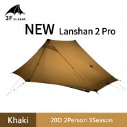 خرید چادر از علی اکسپرس 3F Lanshan 2 Pro Just 915 Grams 20D Nylon Both Sides Silicon Tent LightWeight 2 Person 3 And 4 Season Backpacking Camping Tent