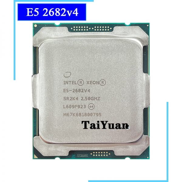 خرید سی پی یو Intel Xeon E5-2682 v4 E5 2682 v4 E5 2682v4 2.5 GHz sixteen cores CPU Processor 40M 120W 14nm LGA 2011-3
