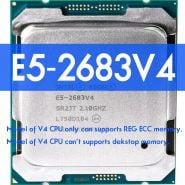 Intel Xeon E5 2683 V4 SR2JT 2.1GHz 16-Cores 40M LGA2011-3 E5 2683V4 Processor Cpu HUANANZHI X99 F8 Motherboard