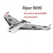 Ripper R690 RC Airplane EPP Foam Airplane Flying Model Aircraft Kits Delta Wing Electric Remote Control Glider Model KIT