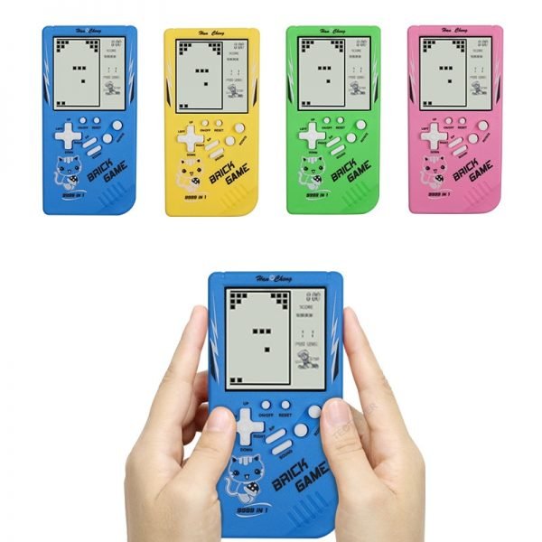Tetris Hand held Game player LCD Electronic Game Toys Pocket Game Console Classic Childhood For Gift