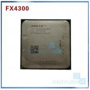 AMD FX Series FX4300 3.8GHz Quad-Core CPU Processor FX 4300 FD4300WMW4MHK 95W Socket AM3
