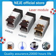 NEJE A40640 laser Module Laser Head 450nm Blue Laser TTL Module Set for Laser Engraving Machine Wood Marking Cutting Tool